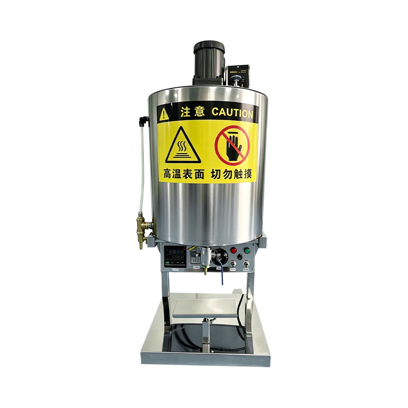 Máquina llenadora de lápiz labial semiautomática de 30 litros con agitador calefactor