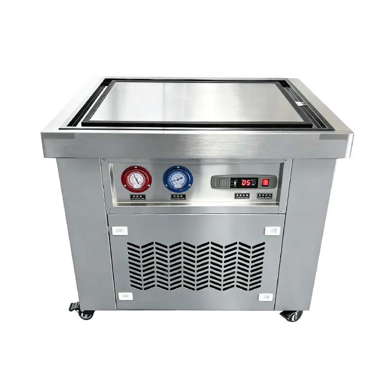 Mesa de enfriamiento de lápiz labial industrial con compresor importado 3P