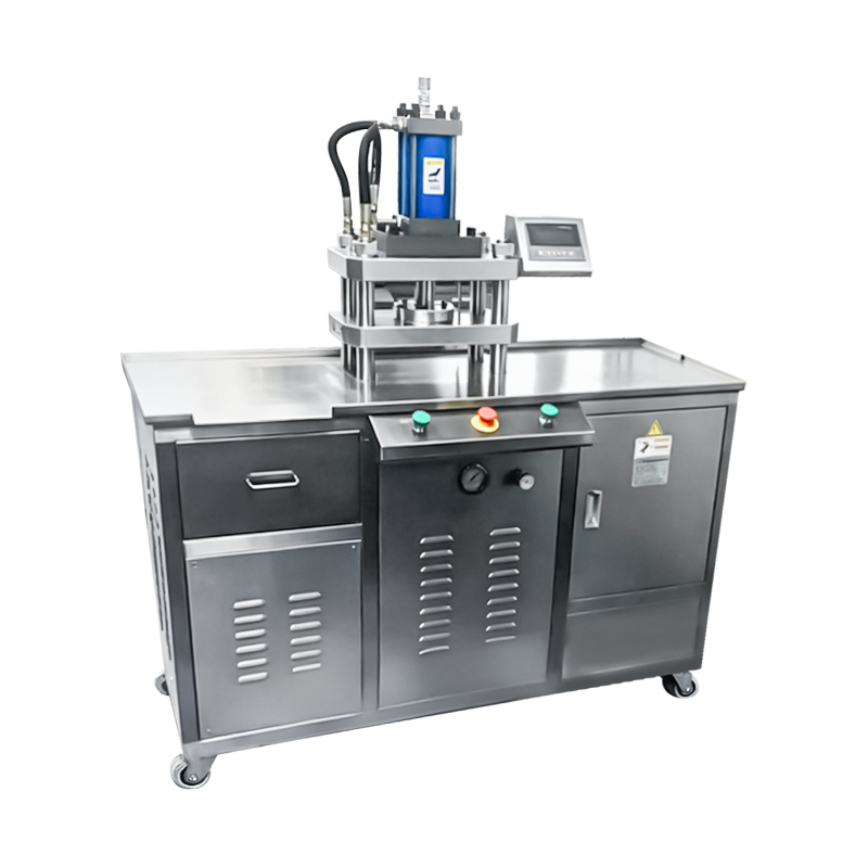 Compactadora de polvo hidráulica de presión superior semiautomática para maquillaje Compactadora de polvo hidráulica de presión superior semiautomática para maquillaje