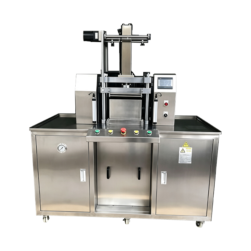Máquina compacta automática de polvo cosmético con alimentación automática