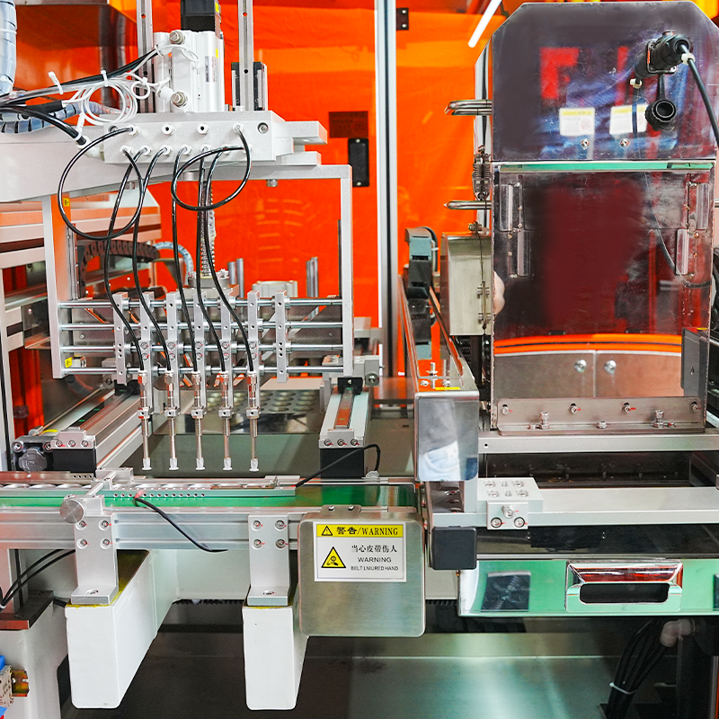 Máquina prensadora de polvo cosmético completamente automática